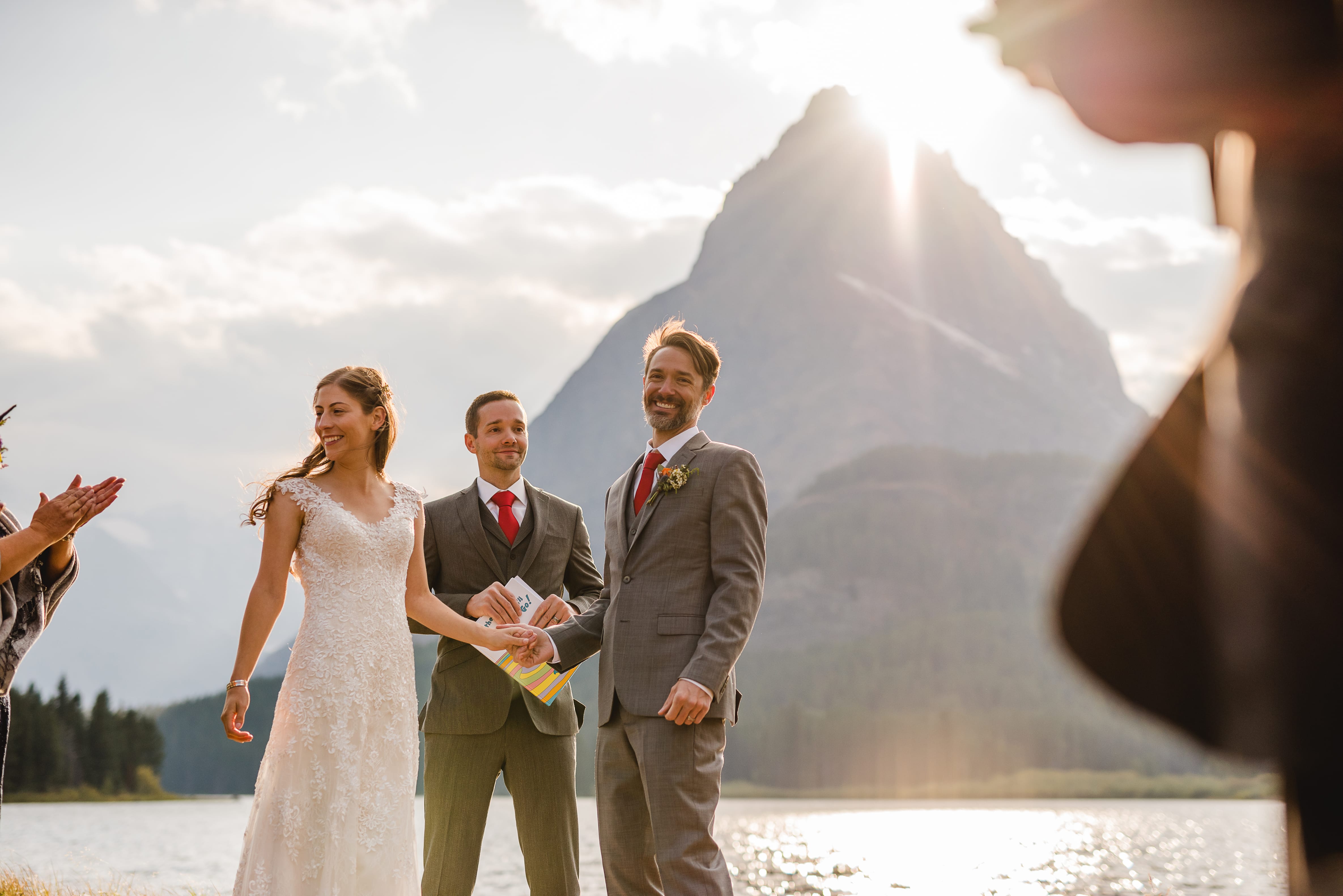 Glacier National Park Elopement: Intimate Ceremony & Romantic Details