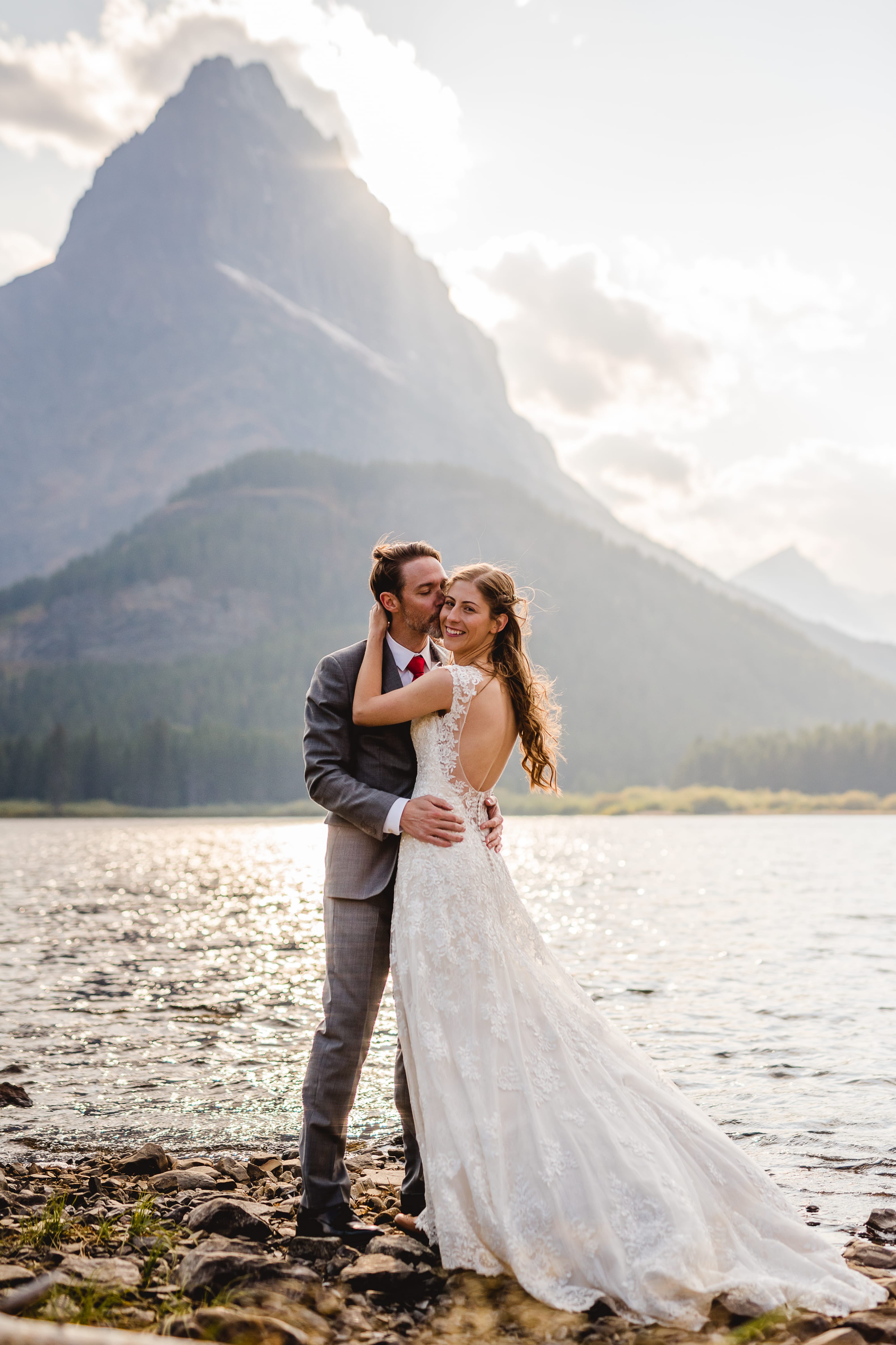 Glacier National Park Elopement: Intimate Ceremony & Romantic Details