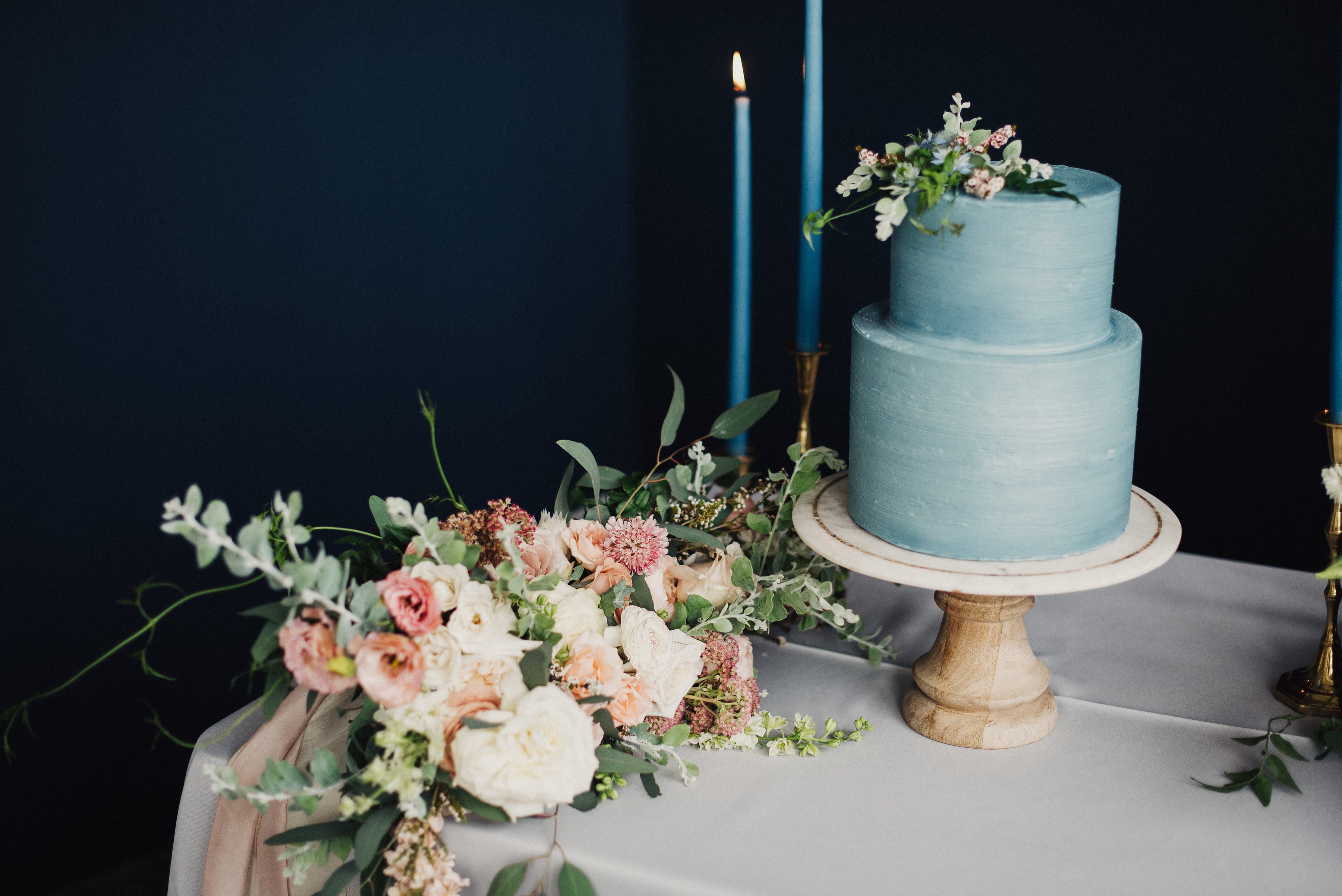 Vintage Wedding Dresses: A  Something Blue  Styled Shoot