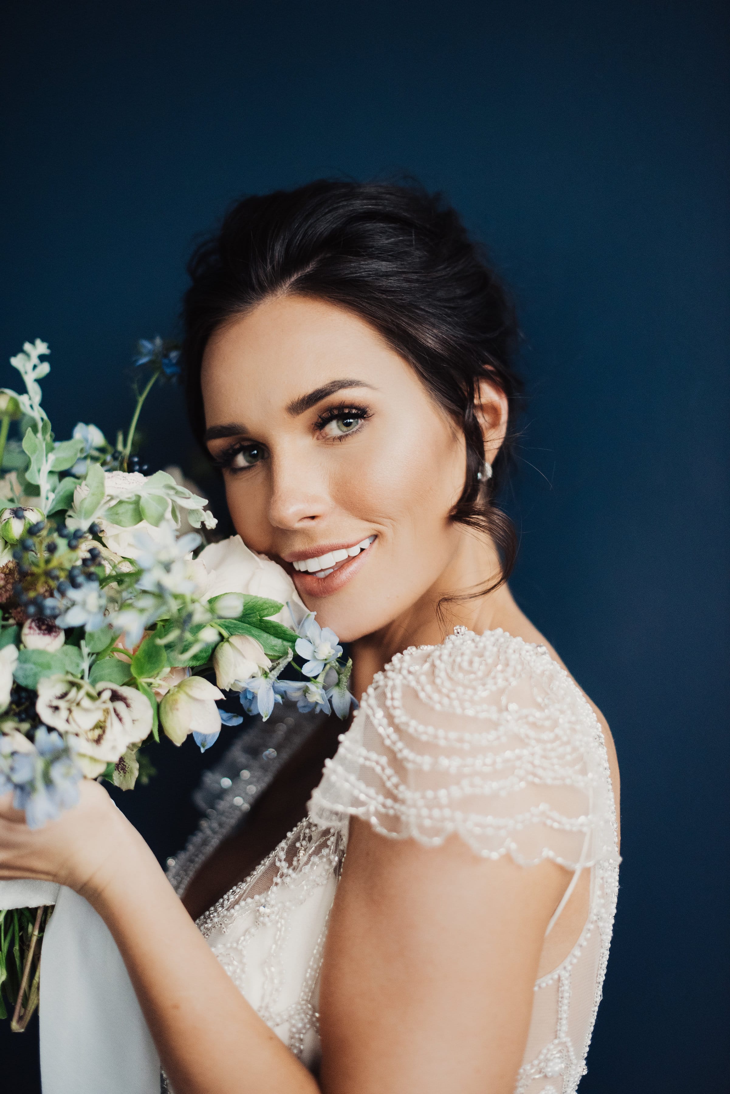 Vintage Wedding Dresses: A  Something Blue  Styled Shoot
