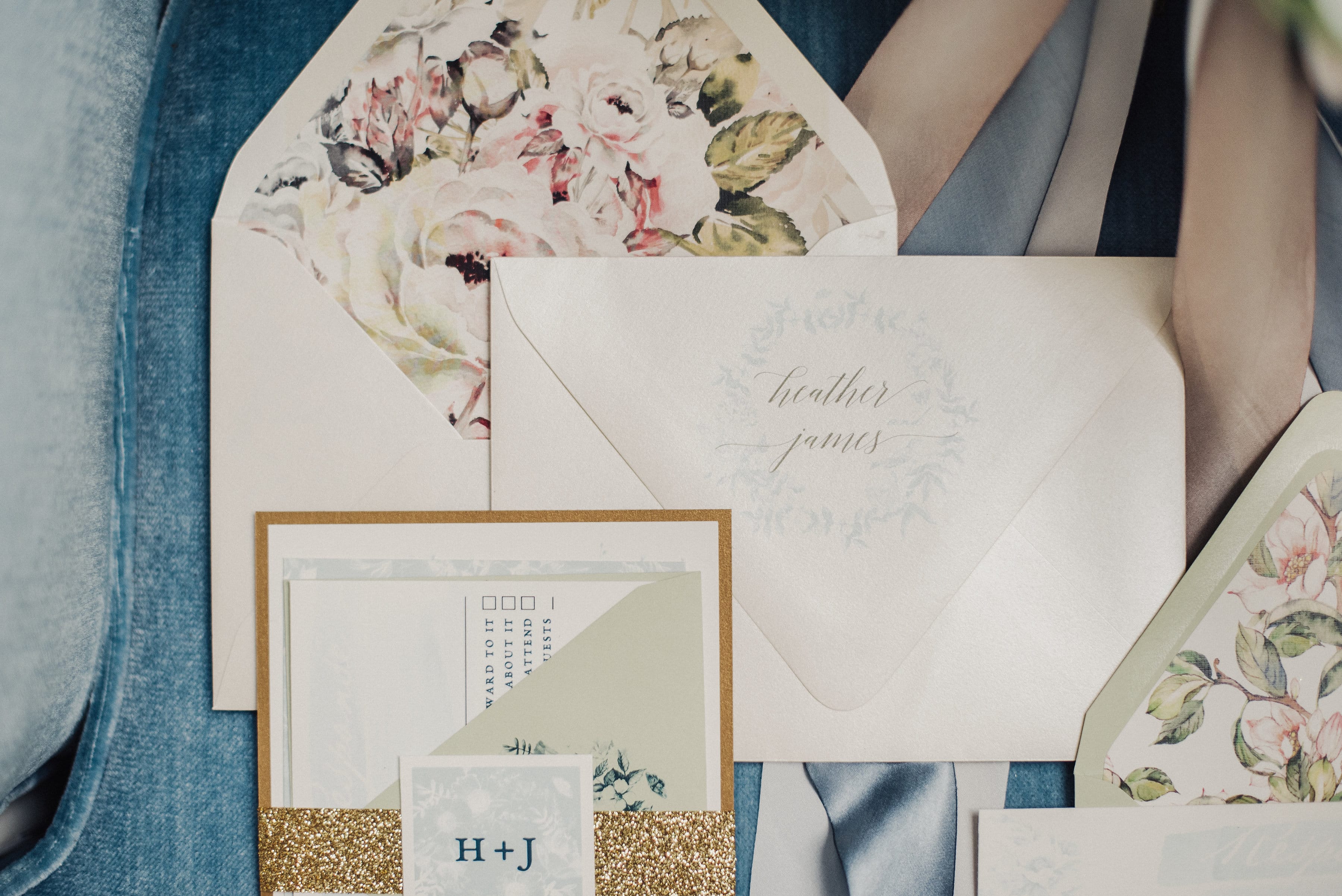 Vintage Wedding Dresses: A  Something Blue  Styled Shoot