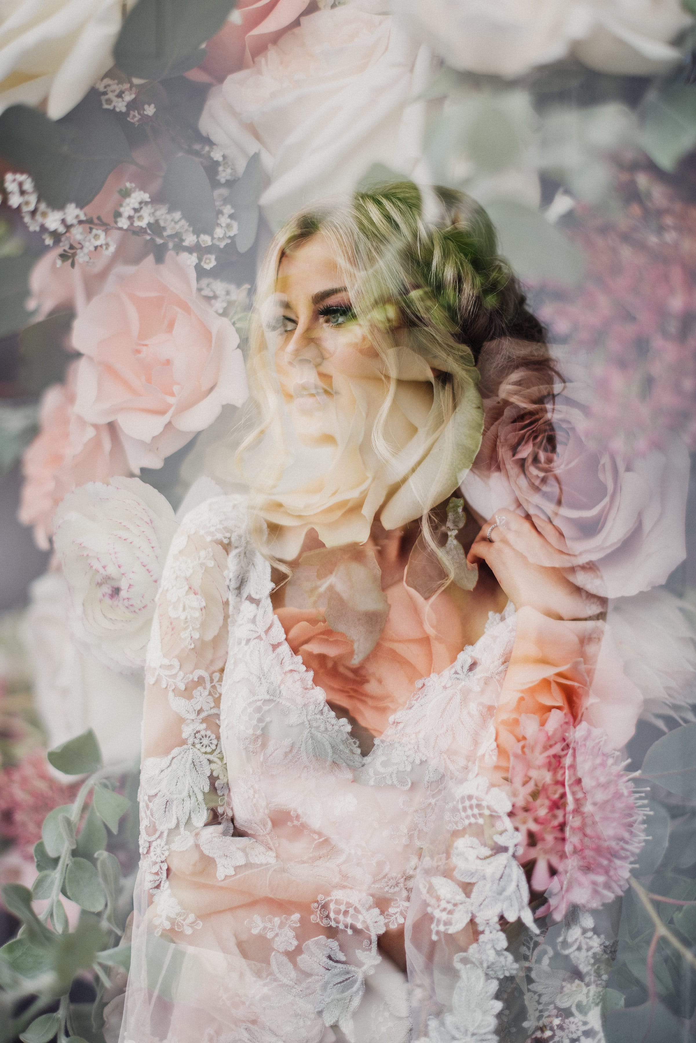 Vintage Wedding Dresses: A  Something Blue  Styled Shoot