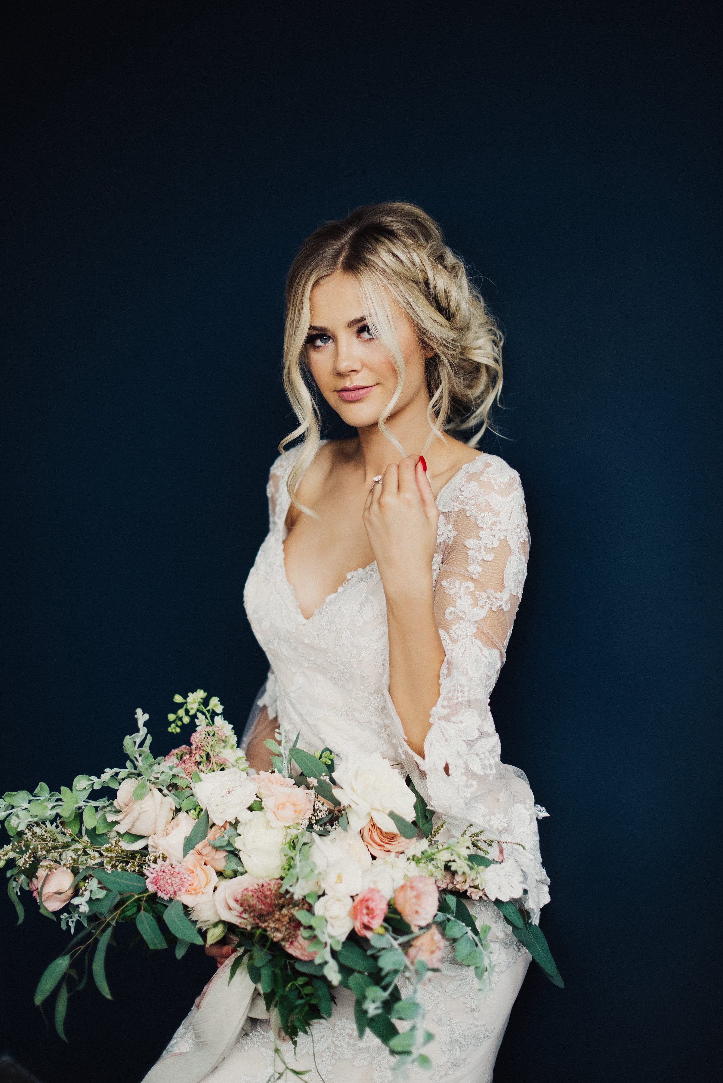 Vintage Wedding Dresses: A  Something Blue  Styled Shoot