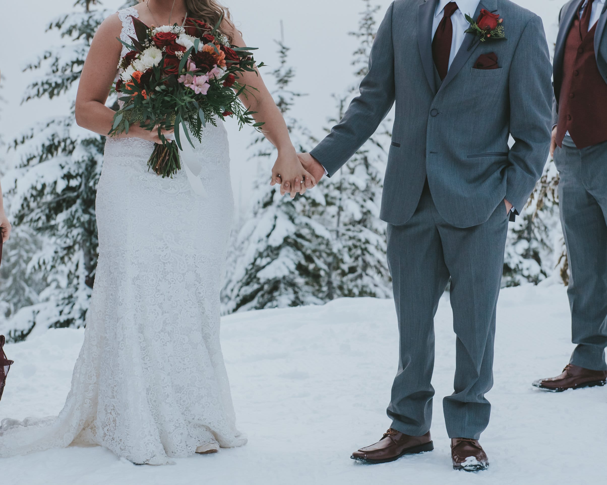 Elegant Winter Wedding: Jewel Tones & Vintage Gowns | Rebecca Ingram