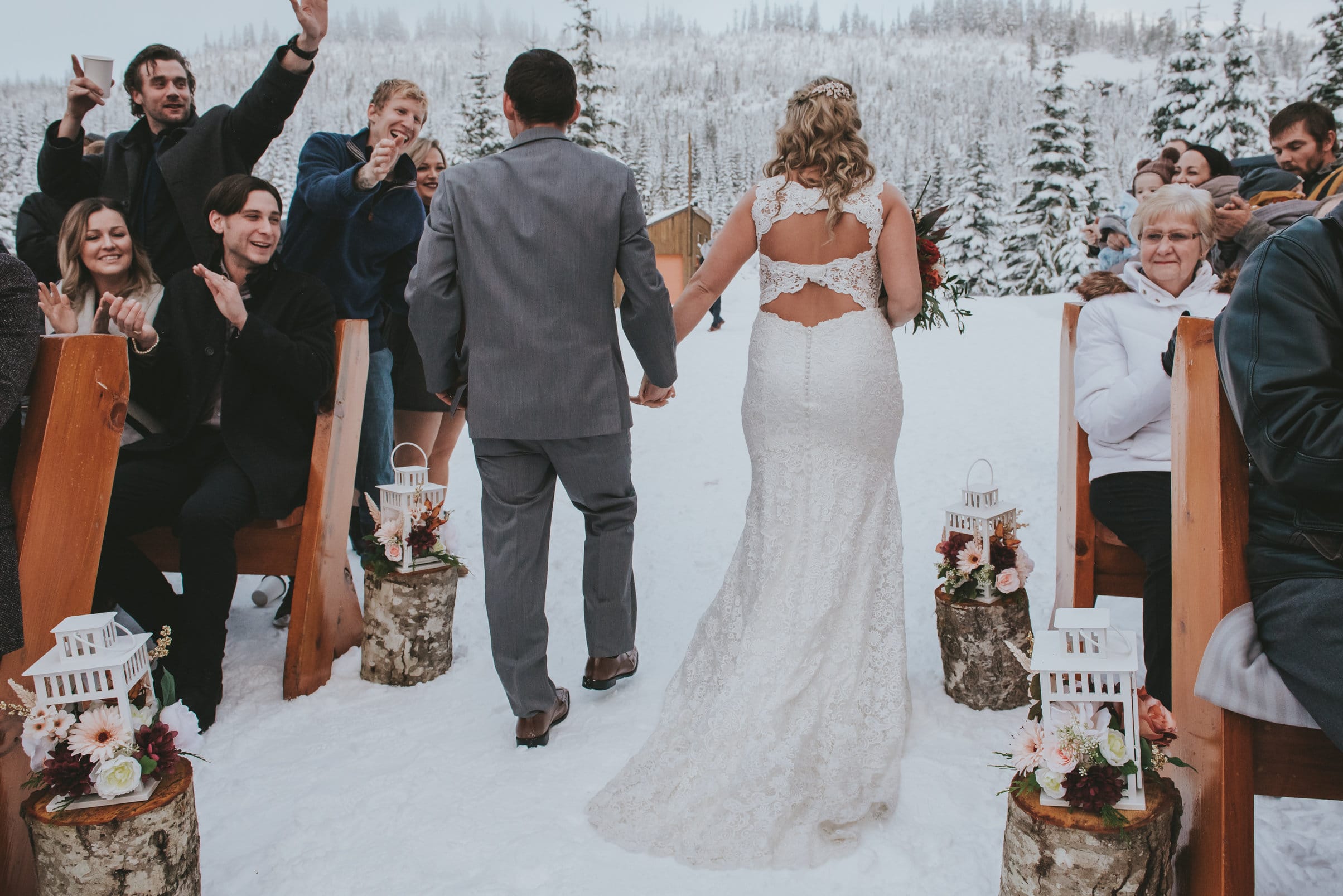 Elegant Winter Wedding: Jewel Tones & Vintage Gowns | Rebecca Ingram