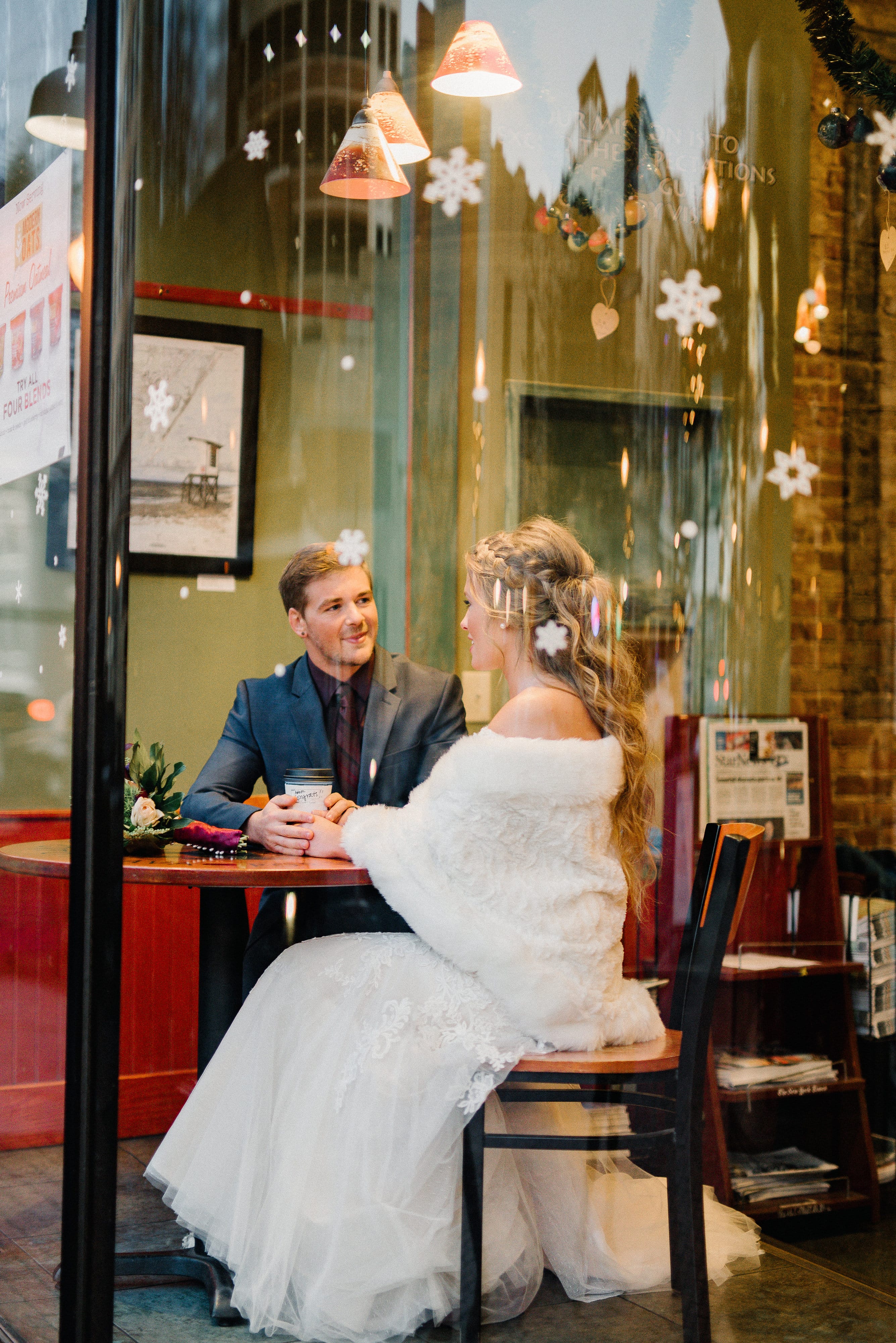 Winter Brewery Wedding: Adventure & Romance | Maggie Sottero