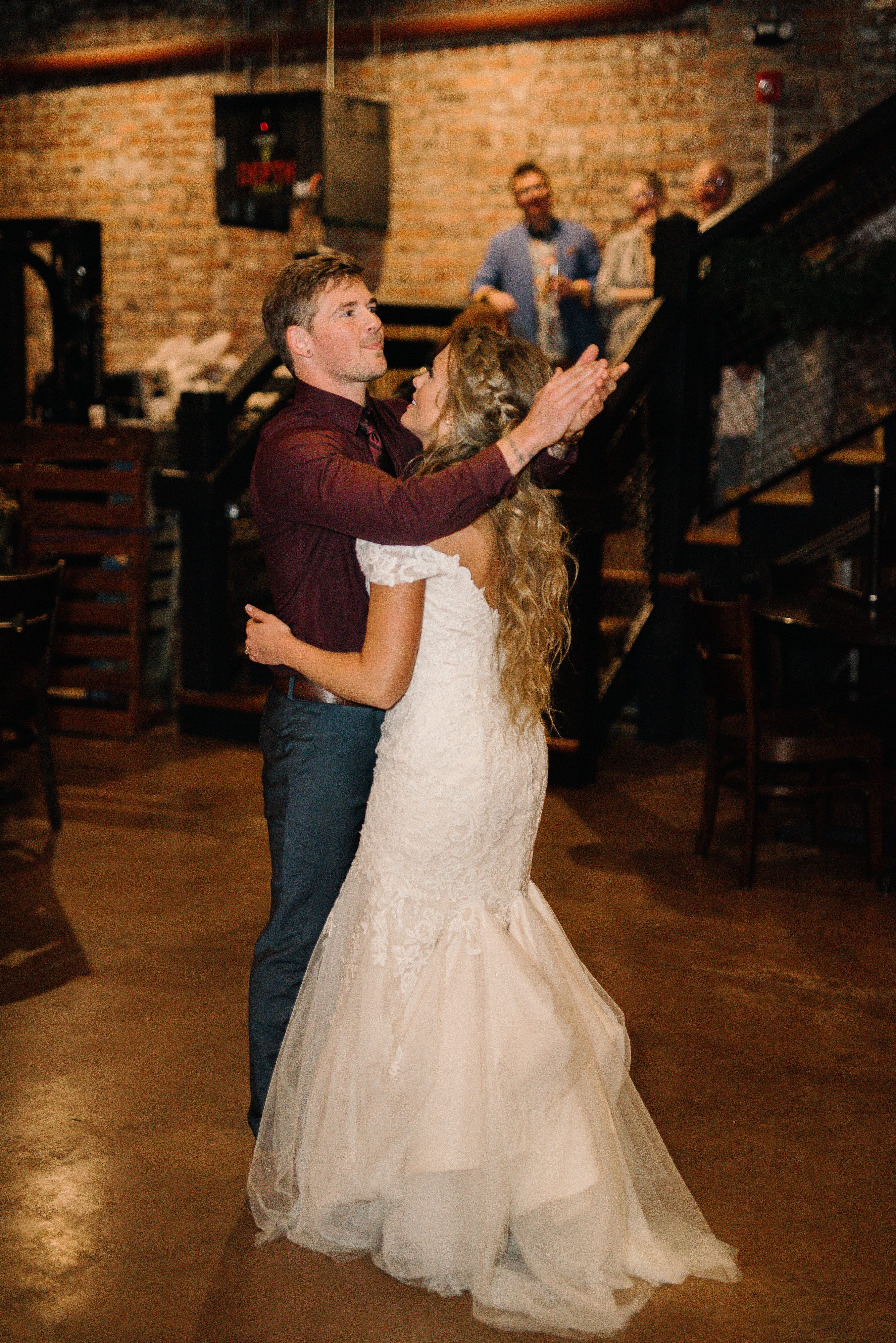 Winter Brewery Wedding: Adventure & Romance | Maggie Sottero