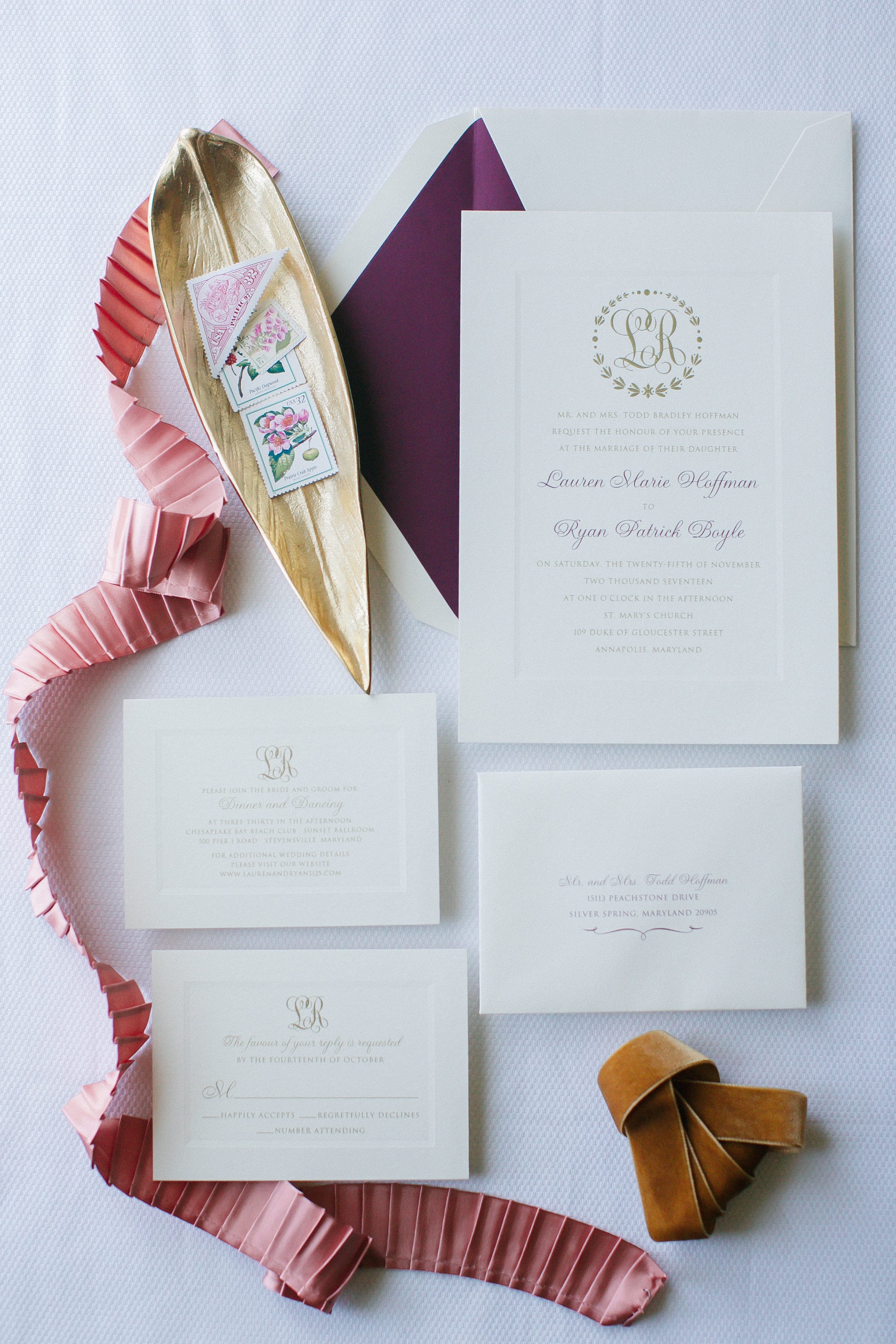 UMD Sweethearts: An Online Dating & College Spirit Wedding