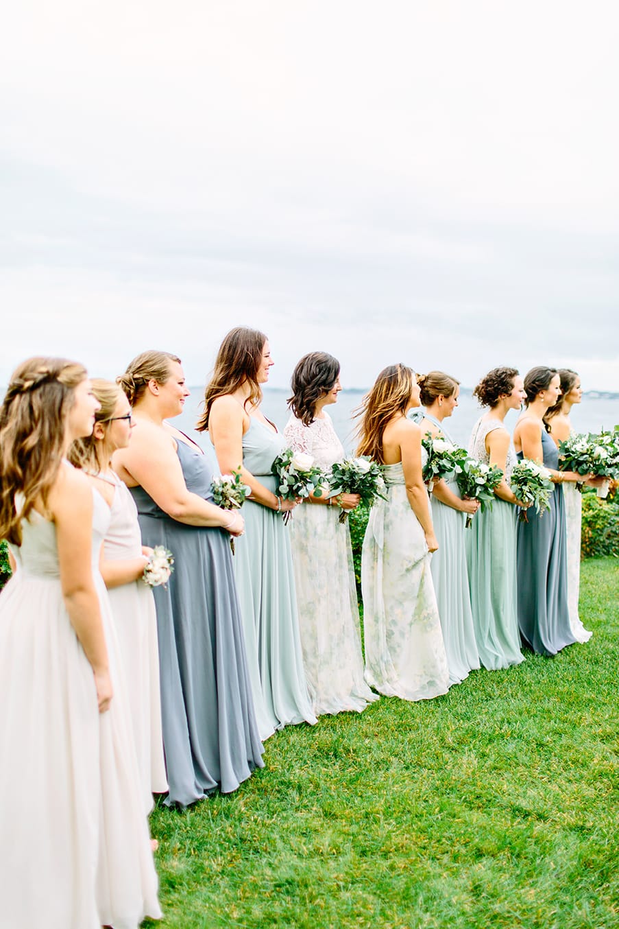 Chic Brunch Wedding Inspiration: Soft Lace Gown & Wedding Pup