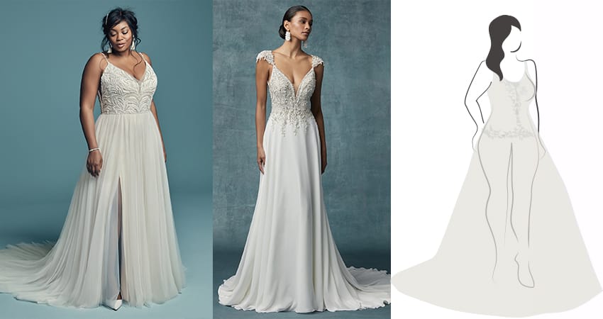 Find Your Perfect Wedding Dress: A Body Shape Guide
