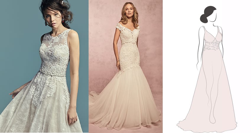 Find Your Perfect Wedding Dress: A Body Shape Guide