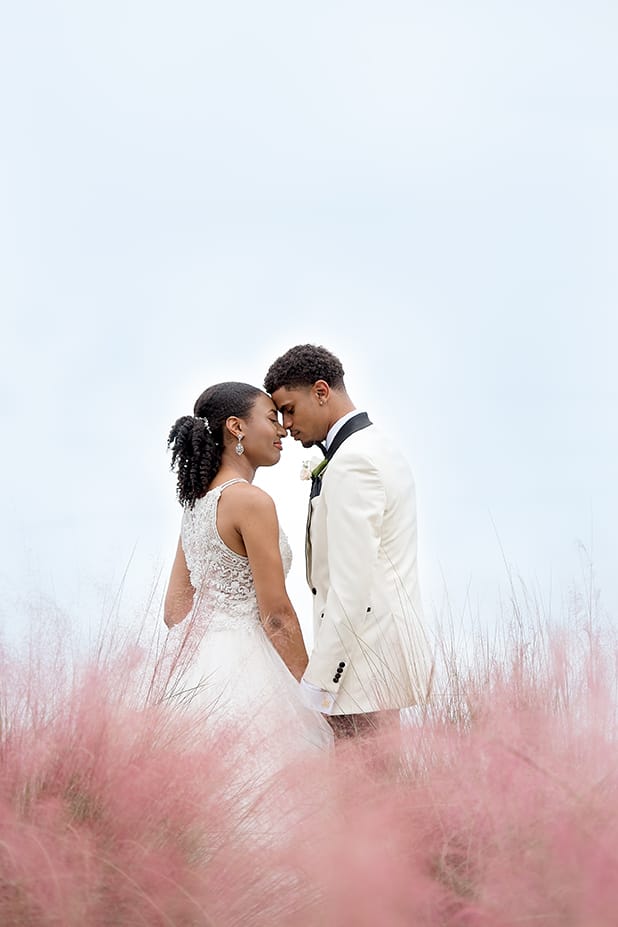 Elegant Country Club Wedding: Modern Princess Bridal Look