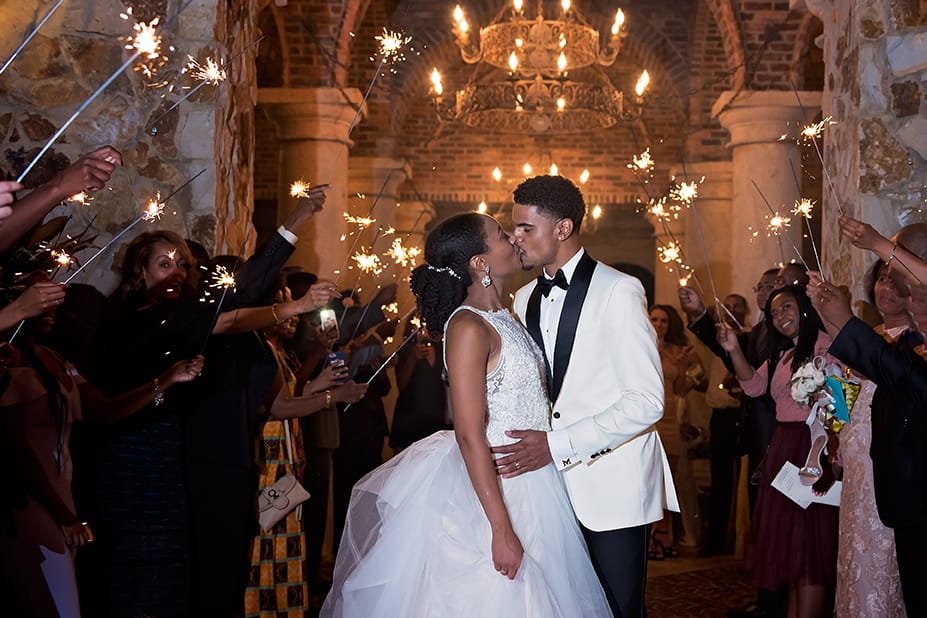 Elegant Country Club Wedding: Modern Princess Bridal Look