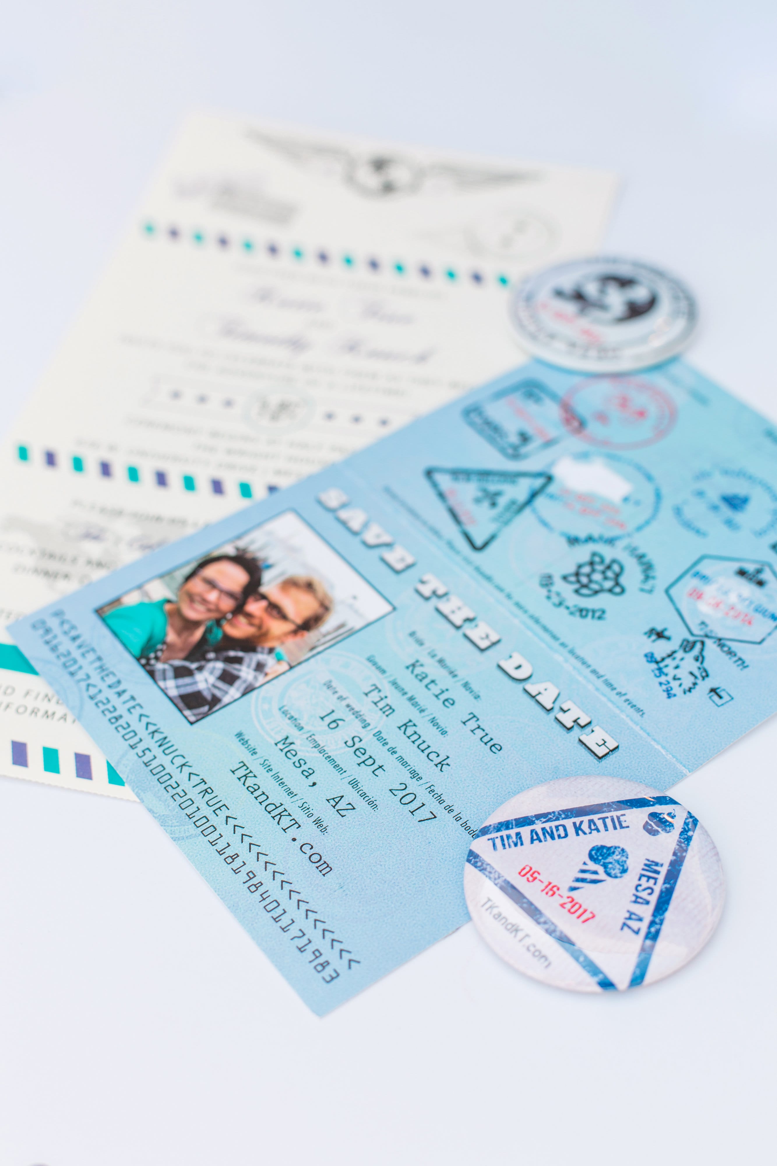 Travel Wedding Inspiration: Adventure-Inspired Decor & Meryl Gown