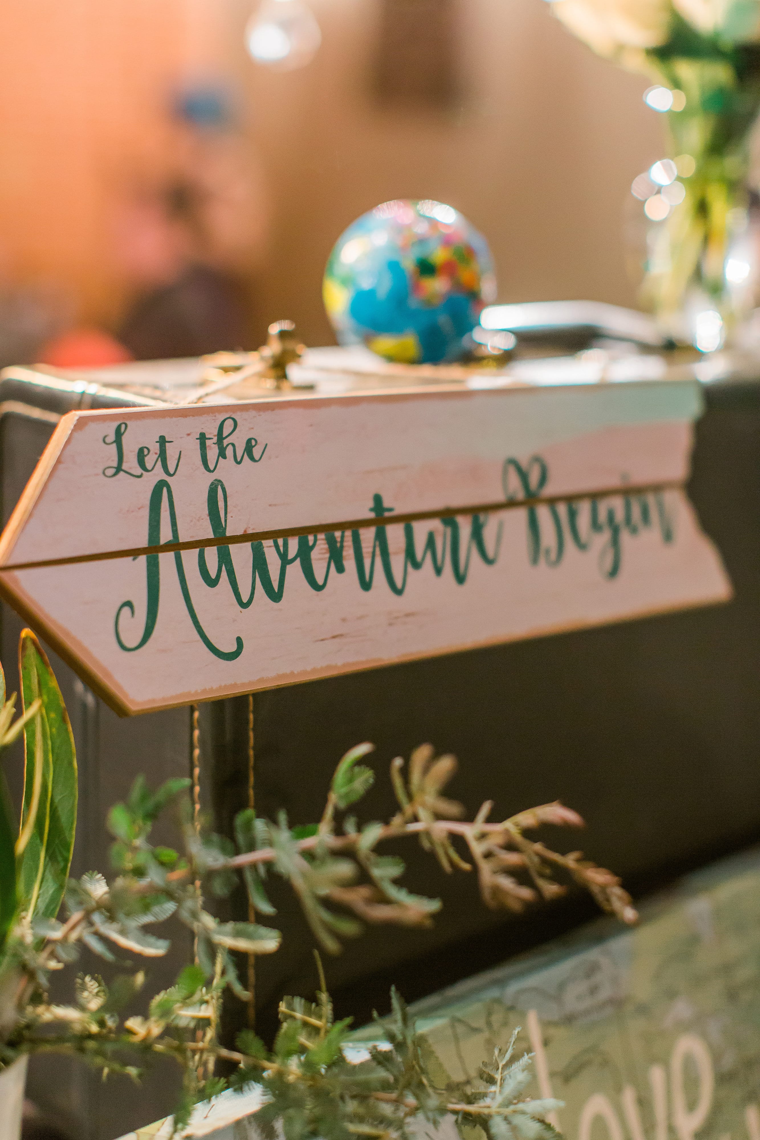Travel Wedding Inspiration: Adventure-Inspired Decor & Meryl Gown