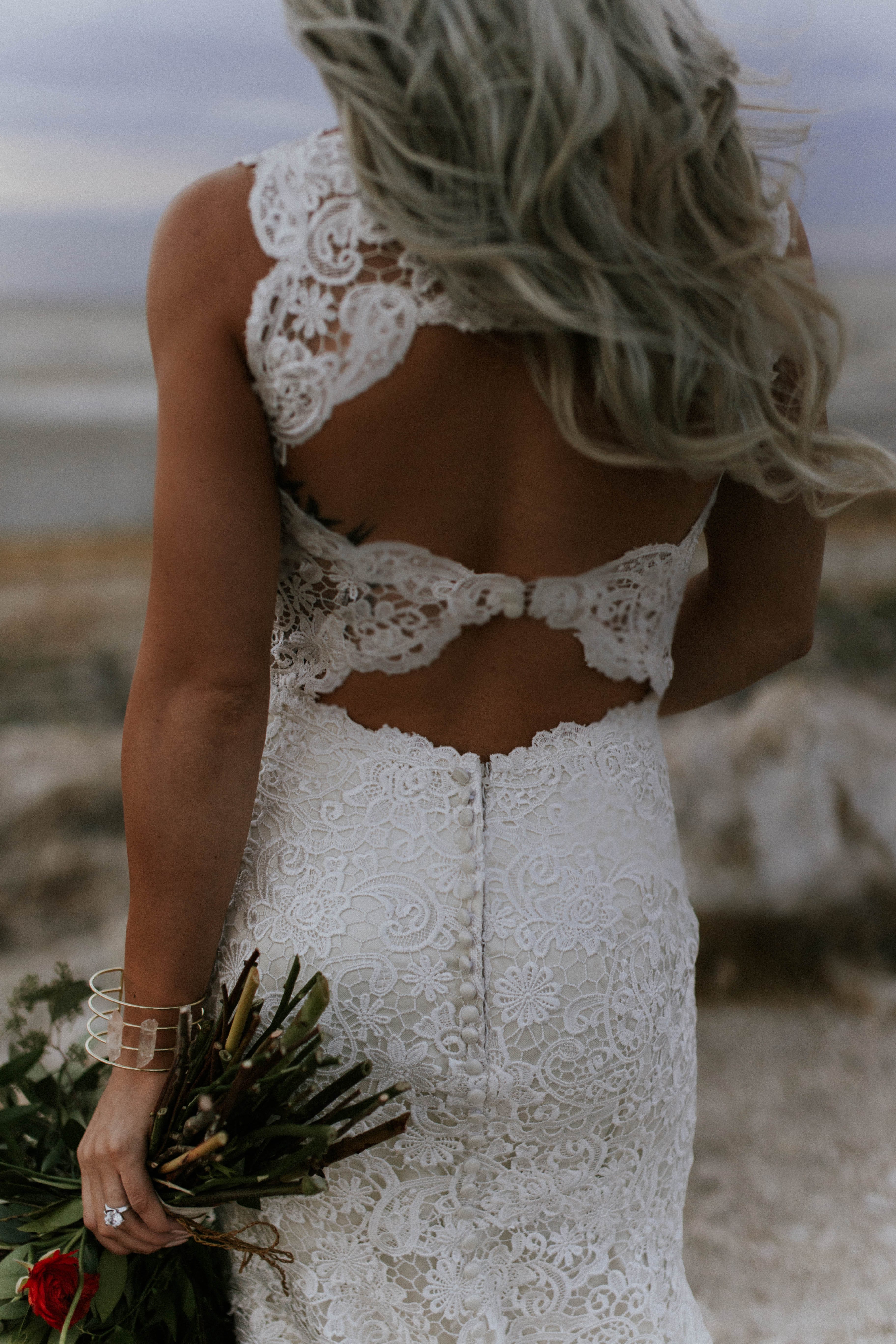 Romantic Lace Wedding Dress: Boho-Chic Styled Shoot & Affordable Options