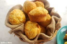 Easy Grain-Free Banana Bread Muffins with Coconut Flour