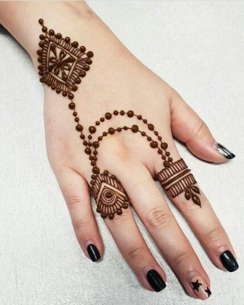 Latest Finger Mehndi Designs: 9 Unique & Trending Styles