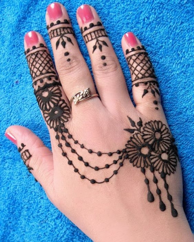 Latest Finger Mehndi Designs: 9 Unique & Trending Styles