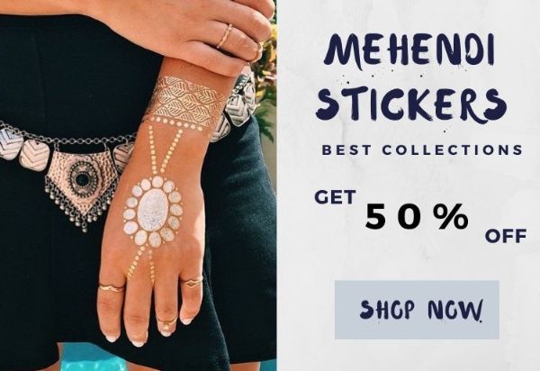 Simple & Elegant Round Mehendi Designs for Weddings