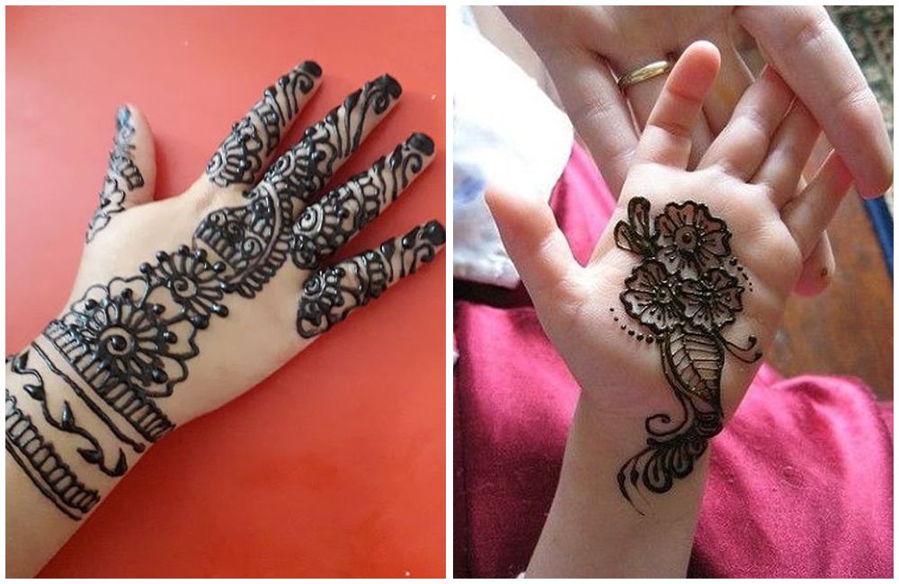 30 Simple & Adorable Mehndi Designs for Kids - Easy to Apply!