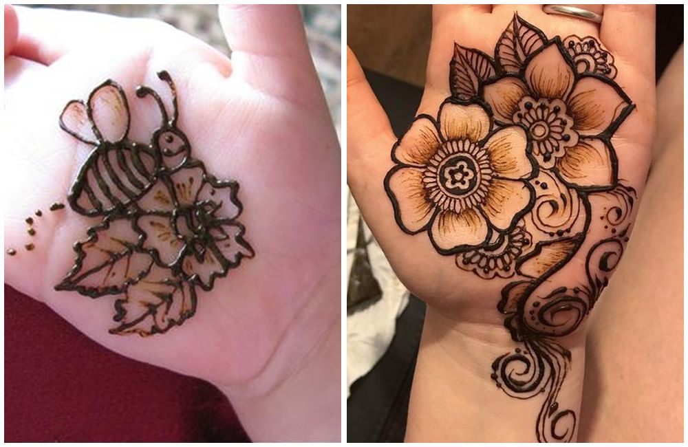 30 Simple & Adorable Mehndi Designs for Kids - Easy to Apply!