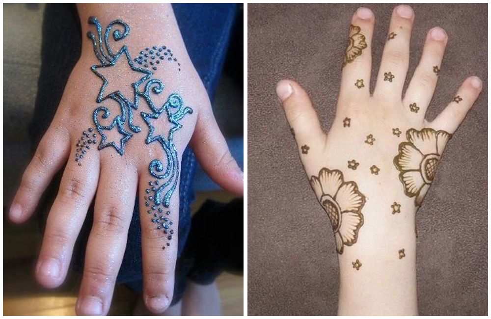 30 Simple & Adorable Mehndi Designs for Kids - Easy to Apply!