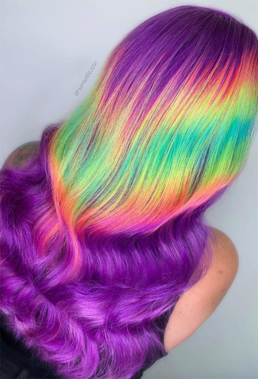 Holographic Hair Color: Stunning Ideas & Inspiration