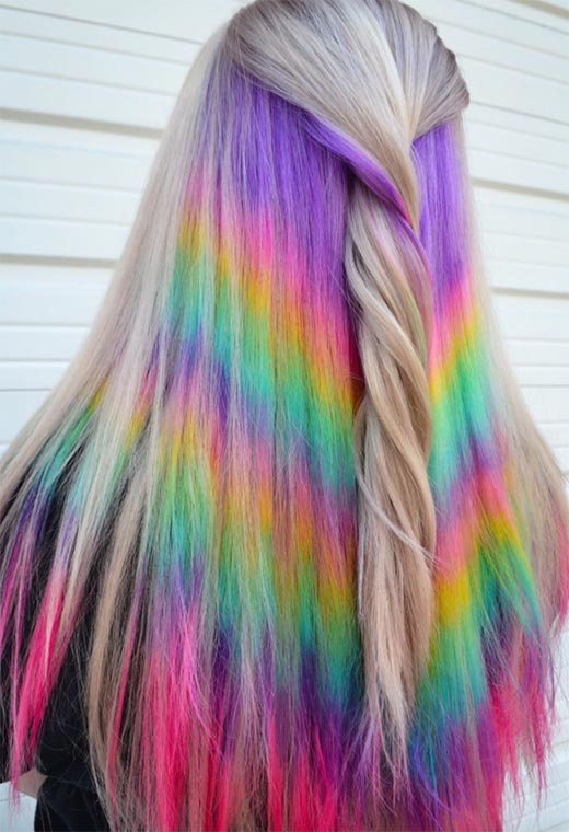 Holographic Hair Color: Stunning Ideas & Inspiration