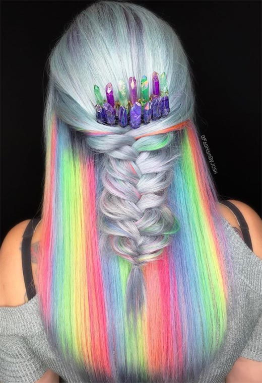 Holographic Hair Color: Stunning Ideas & Inspiration