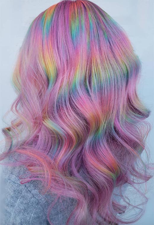 Holographic Hair Color: Stunning Ideas & Inspiration