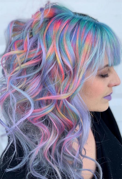 Holographic Hair Color: Stunning Ideas & Inspiration