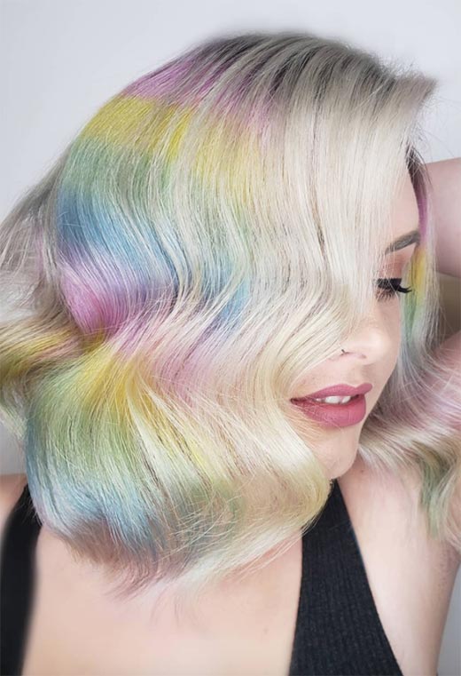 Holographic Hair Color: Stunning Ideas & Inspiration
