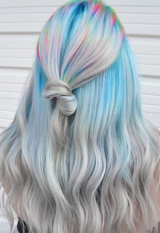 Holographic Hair Color: Stunning Ideas & Inspiration