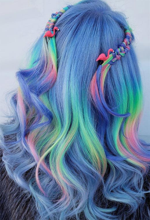 Holographic Hair Color: Stunning Ideas & Inspiration
