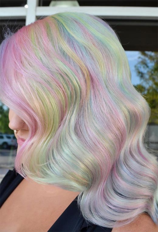 Holographic Hair Color: Stunning Ideas & Inspiration