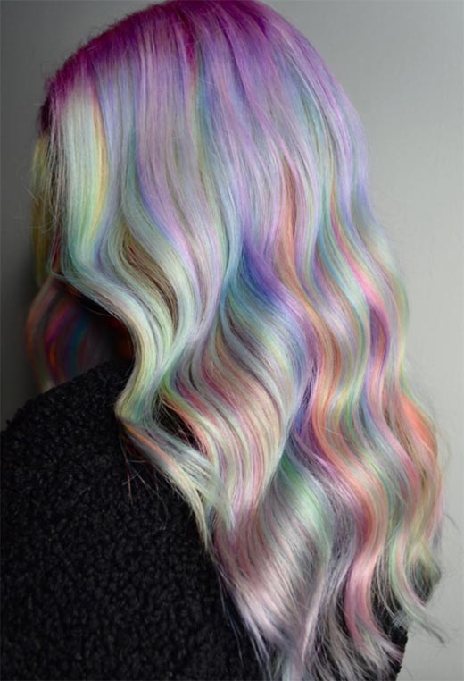Holographic Hair Color: Stunning Ideas & Inspiration