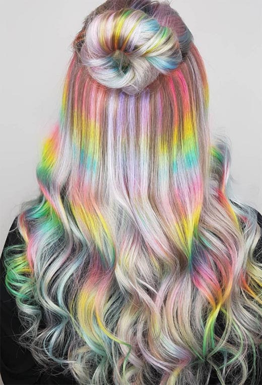 Holographic Hair Color: Stunning Ideas & Inspiration