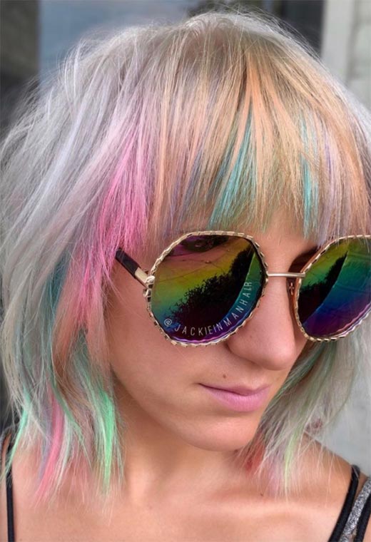 Holographic Hair Color: Stunning Ideas & Inspiration