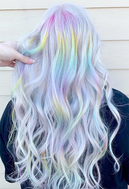Holographic Hair Color: Stunning Ideas & Inspiration