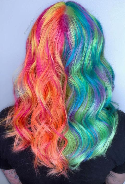 Holographic Hair Color: Stunning Ideas & Inspiration