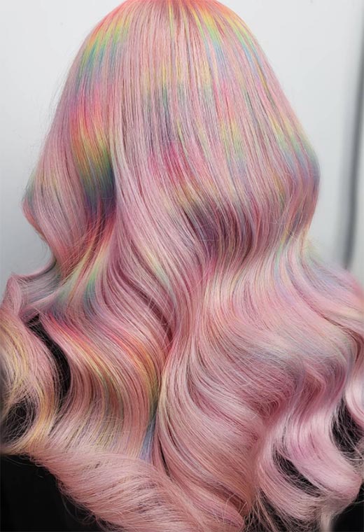 Holographic Hair Color: Stunning Ideas & Inspiration