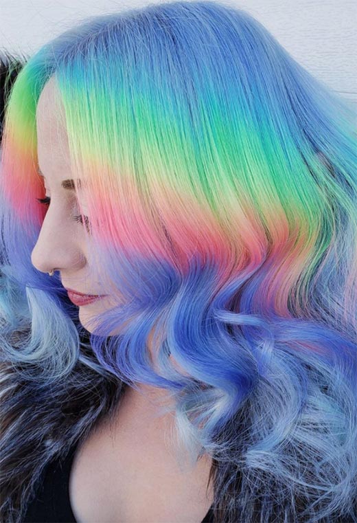 Holographic Hair Color: Stunning Ideas & Inspiration