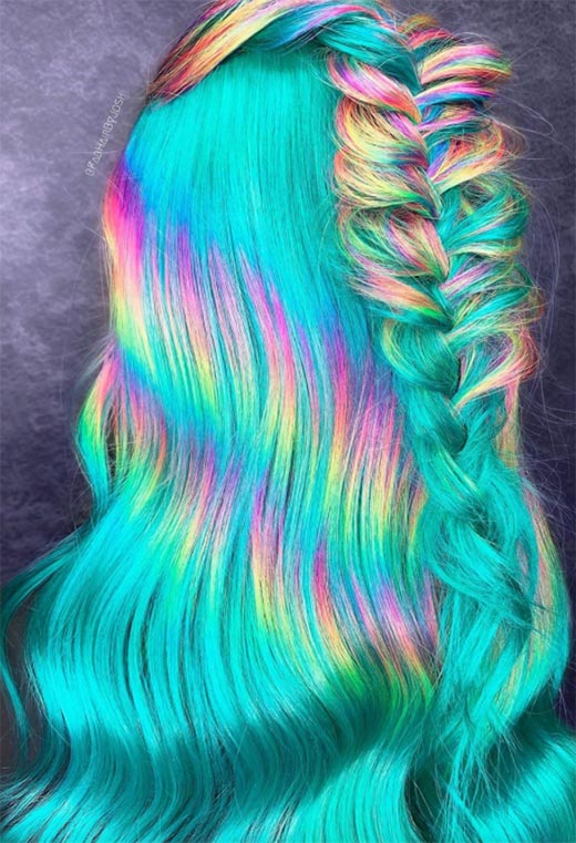 Holographic Hair Color: Stunning Ideas & Inspiration