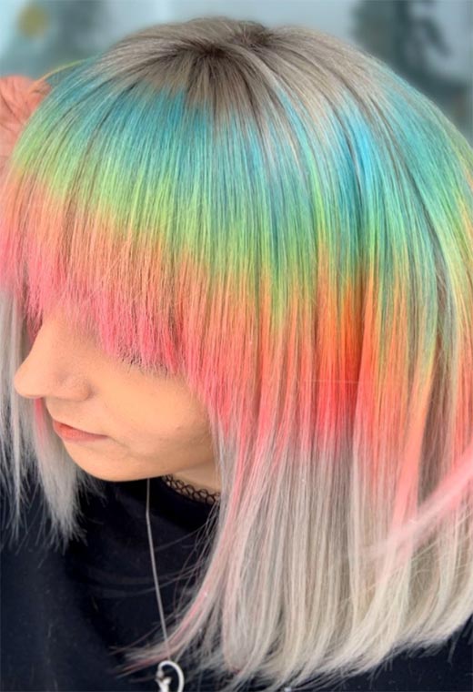 Holographic Hair Color: Stunning Ideas & Inspiration