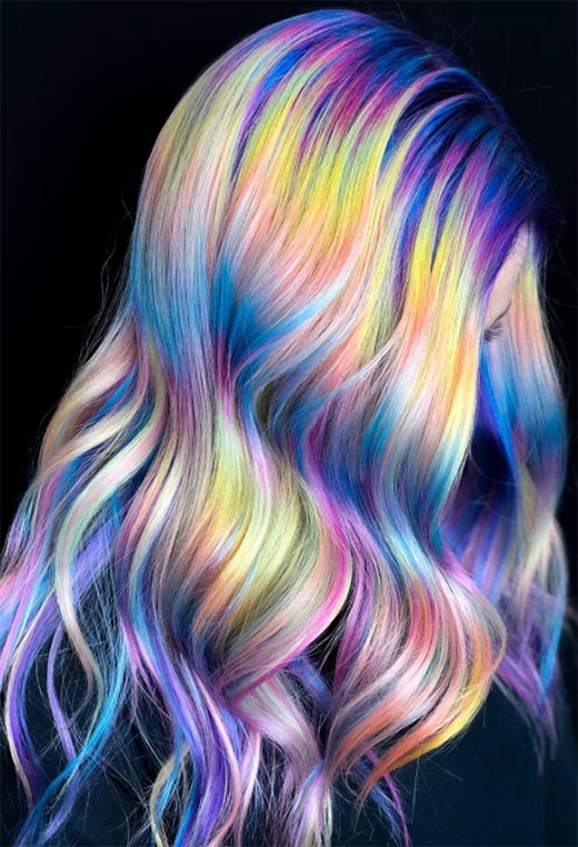 Holographic Hair Color: Stunning Ideas & Inspiration