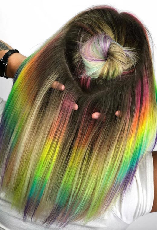Holographic Hair Color: Stunning Ideas & Inspiration