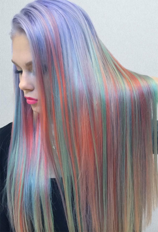Holographic Hair Color: Stunning Ideas & Inspiration