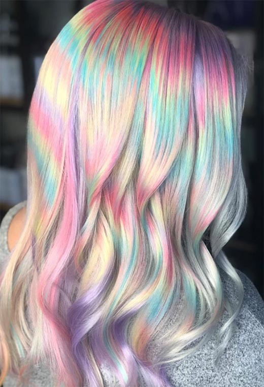 Holographic Hair Color: Stunning Ideas & Inspiration