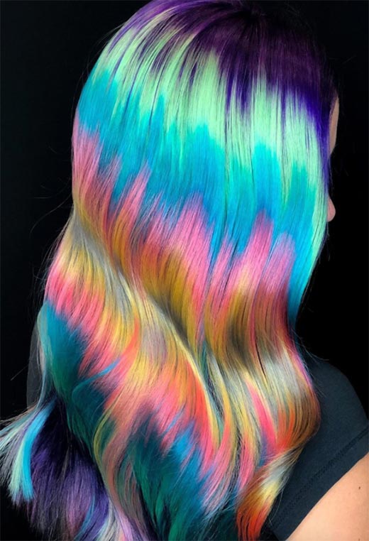 Holographic Hair Color: Stunning Ideas & Inspiration